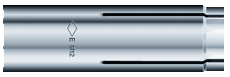 -deformation-controlled expansion anchor 
-drop-in anchor with internal thread 
-for use in non-cracked concrete 
-for multiple use for non-structural applications in cracked and non-cracked concrete 
-pre-installation